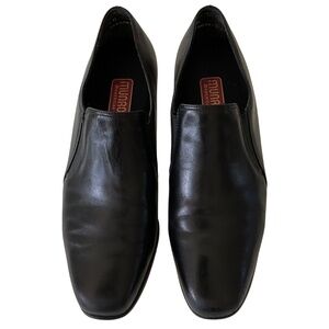 Munro Liz black leather shoe booties